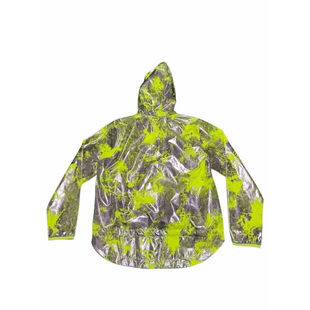 Nike Air Women's Running Pullover Jacket DJ8642 702 Volt Size L Large